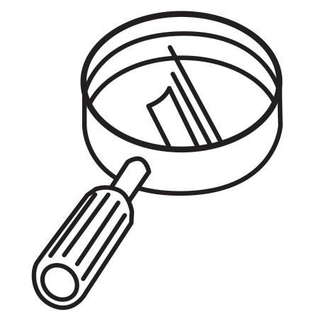 Summer Quest Icon Magnifying Glass