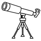 Summer Quest Icon Telescope